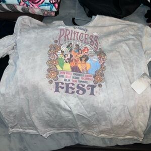 Disney princess fest oversized tshirt